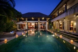 Villa Amman Bali-Villa-Night-View