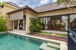 Pool Area - The Reika Villas (Yurika) - 2 Bedroom Villa Nearby Melasti Beach