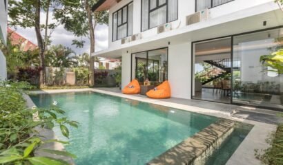 Villa Daun Canggu - Stylist Town House Concept 3 Bedrooms Villa in Canggu