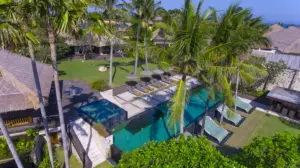 Pool area Villa Mary - Expansive 5 Bedroom Villa with Panoramic Sea Views