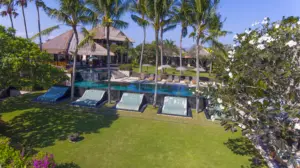 Pool area Villa Mary - Expansive 5 Bedroom Villa with Panoramic Sea Views