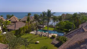 Pool area Villa Mary - Expansive 5 Bedroom Villa with Panoramic Sea Views