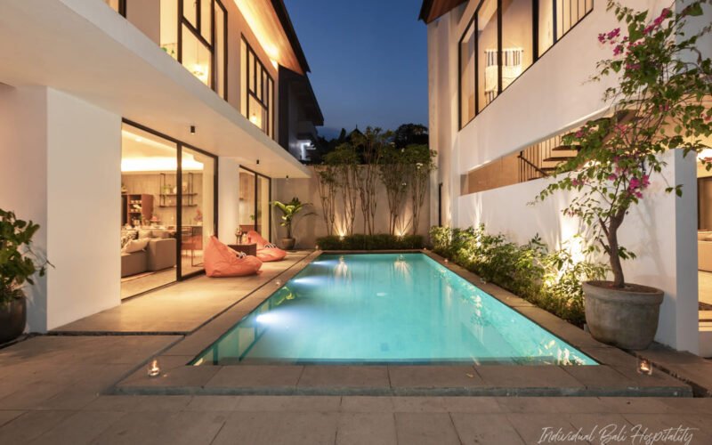 Villa Daun 3 Canggu – 6 Bedroom Luxury Villa Modern Style in Canggu