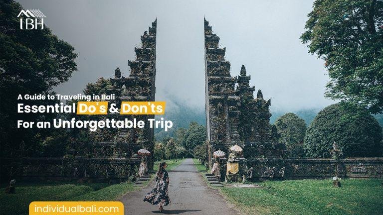 a guide travel Bali