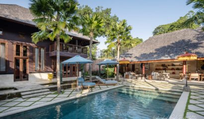 The Suaka Baliaga – 7BR Balinese Tropical Villa Perfect for Kids Near Batu Belig Beach