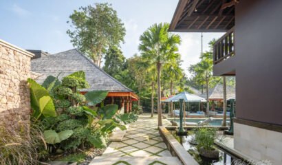 The Suaka Baliaga – 7BR Balinese Tropical Villa Perfect for Kids Near Batu Belig Beach