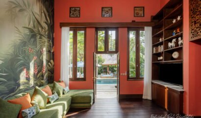 The Suaka Baliaga – 7BR Balinese Tropical Villa Perfect for Kids Near Batu Belig Beach