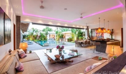 Luxury 5-Bedroom Villa in Seminyak, Bali – Private Infinity Pool and Garden Sanctuary