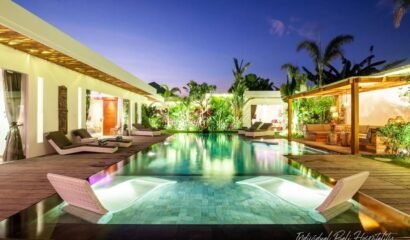 Luxury 5-Bedroom Villa in Seminyak, Bali – Private Infinity Pool and Garden Sanctuary