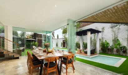 Pine Villa – A 7-Bedroom Private Villa in Canggu, Just 8 Minutes from Batu Bolong Beach