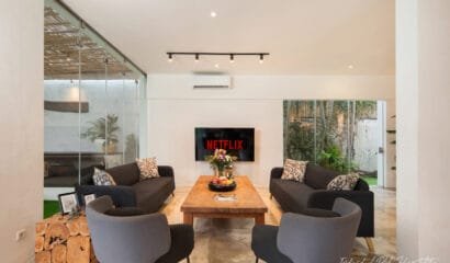 Pine Villa – A 7-Bedroom Private Villa in Canggu, Just 8 Minutes from Batu Bolong Beach
