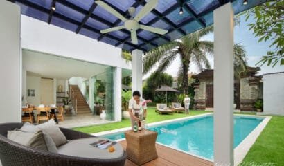 Pine Villa – A 7-Bedroom Private Villa in Canggu, Just 8 Minutes from Batu Bolong Beach