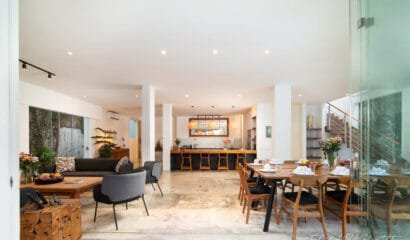 Pine Villa – A 7-Bedroom Private Villa in Canggu, Just 8 Minutes from Batu Bolong Beach