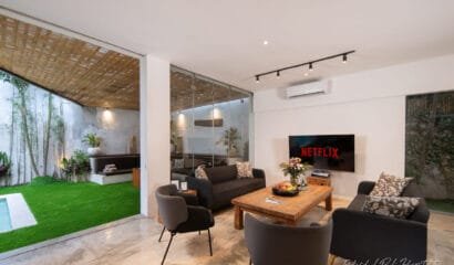 Pine Villa – A 7-Bedroom Private Villa in Canggu, Just 8 Minutes from Batu Bolong Beach