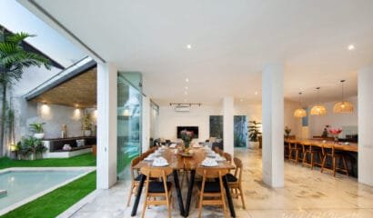 Pine Villa – A 7-Bedroom Private Villa in Canggu, Just 8 Minutes from Batu Bolong Beach