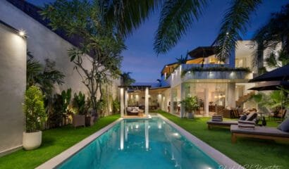 Pine Villa – A 7-Bedroom Private Villa in Canggu, Just 8 Minutes from Batu Bolong Beach