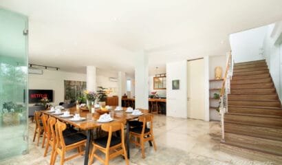 Pine Villa – A 7-Bedroom Private Villa in Canggu, Just 8 Minutes from Batu Bolong Beach