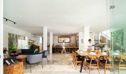 Pine Villa – A 7-Bedroom Private Villa in Canggu, Just 8 Minutes from Batu Bolong Beach